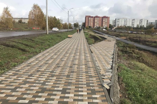 В первую очередь входит создание основания для парка, благоустройство намечено на 2021 год В первую очередь входит создание основания для парка, благоустройство намечено на 2021 год
