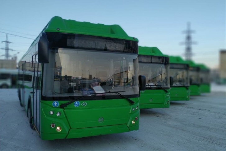 За последнюю неделю Челябинск получил 28 новых автобусов За последнюю неделю Челябинск получил 28 новых автобусов