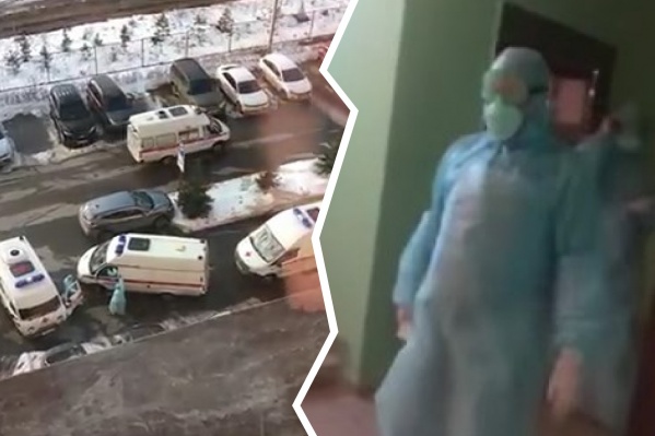 Такое скопление медиков напугало тольяттинцев Такое скопление медиков напугало тольяттинцев