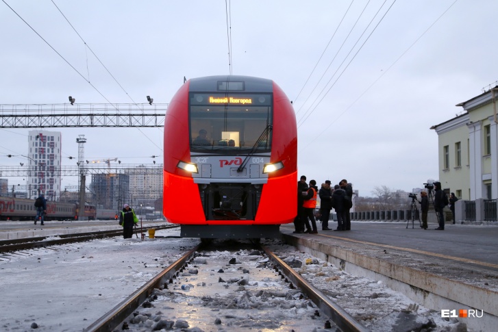 Планируется, что наземное метро будут обслуживать электропоезда «Ласточка»