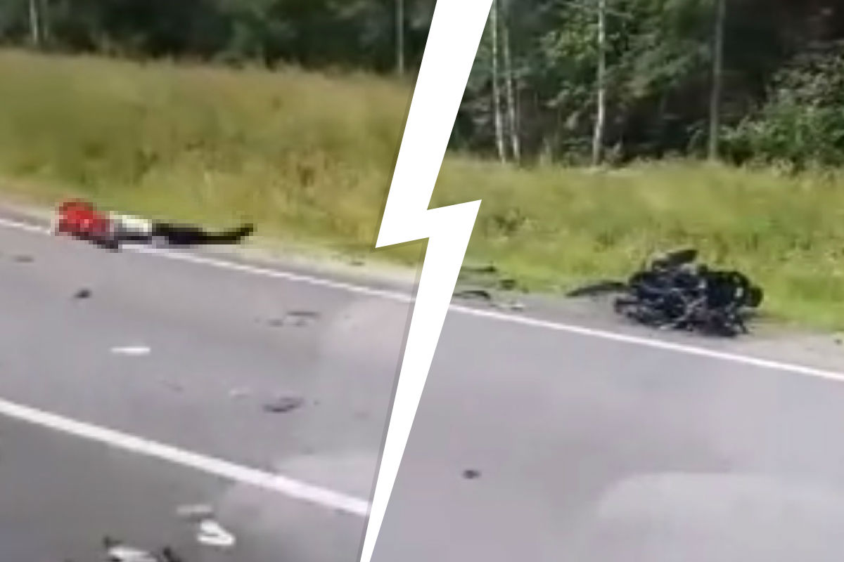 «Двигатель вырван»: в Ярославской области насмерть разбился мотоциклист
