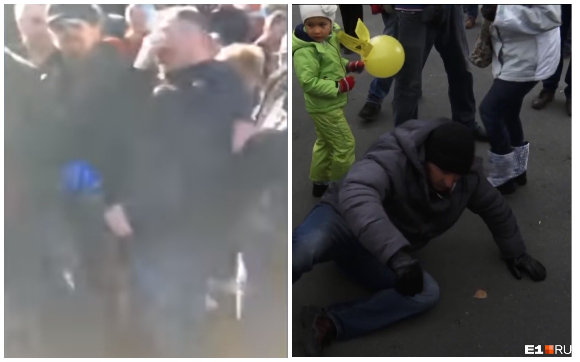 Отработанная схема: как активист Румянцев «падал» на митинге, защищая строителей ГОКа в Челябинске