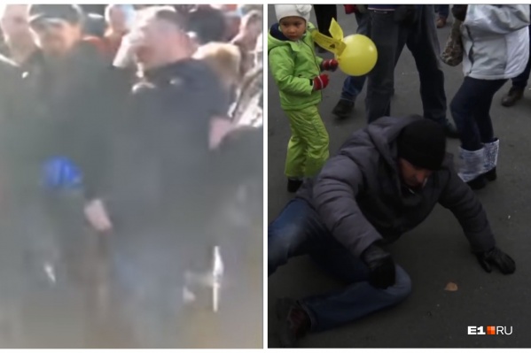 Оказывается, Румянцев не первый раз падает на митингах Оказывается, Румянцев не первый раз падает на митингах 