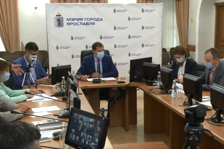 Сегодня мэр Ярославля Владимир Волков сам провёл общегородское заседание