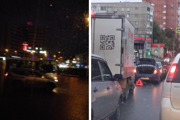 На площади Калинина легковушка столкнулась с автобусом На площади Калинина легковушка столкнулась с автобусом