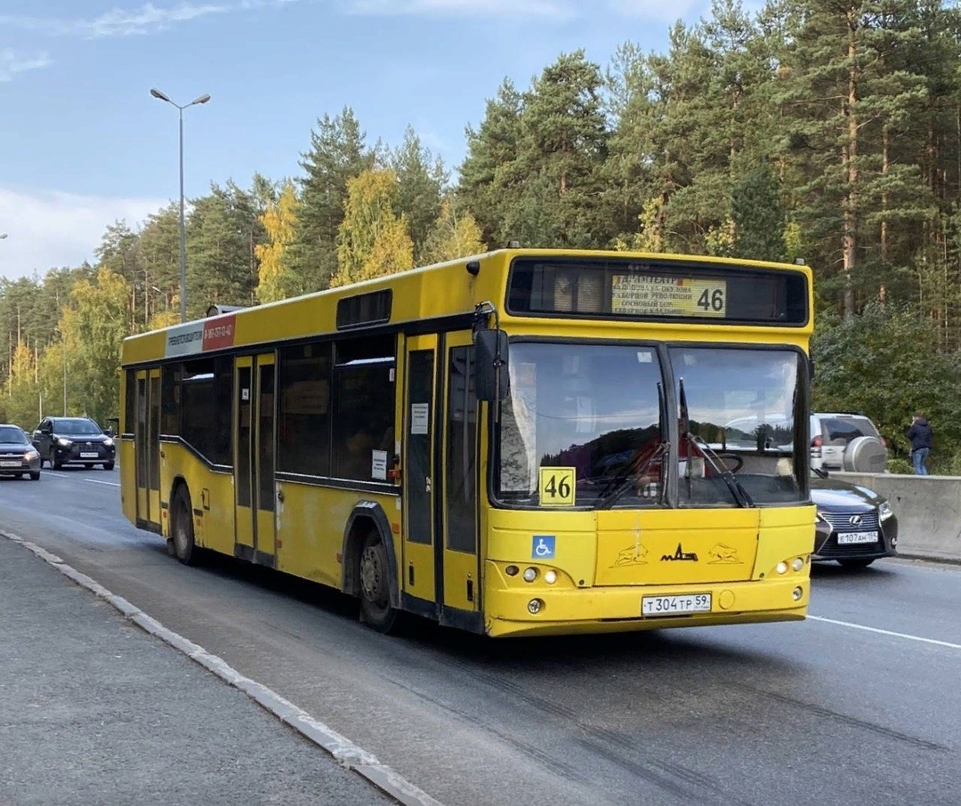 В Перми на маршруте № 46 увеличат количество автобусов