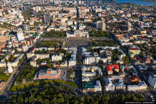 Площадь Куйбышева и близлежащие кварталы Площадь Куйбышева и близлежащие кварталы