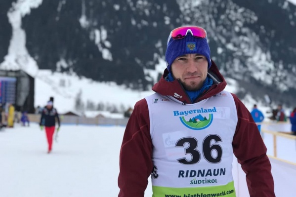 Александр Логинов находится на Чемпионате мира по биатлону Александр Логинов находится на Чемпионате мира по биатлону