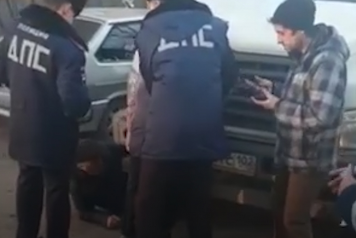 Мужчина — предполагаемый виновник ДТП Мужчина — предполагаемый виновник ДТП