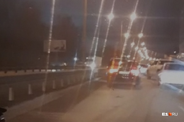 Пробка в четыре ряда Пробка в четыре ряда