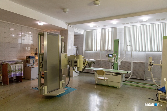 Кабинет рентгена — один из немногих, который не поменял своего расположения с момента строительства здания
