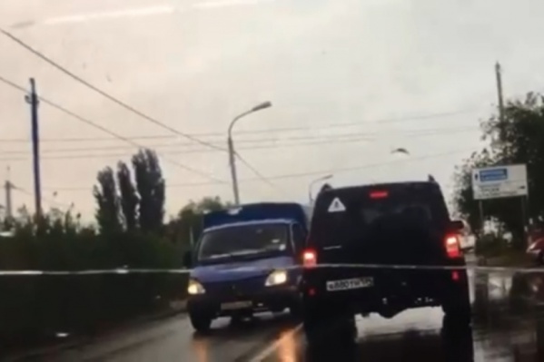Авария на юге Волгограда попала в объектив регистратора Авария на юге Волгограда попала в объектив регистратора