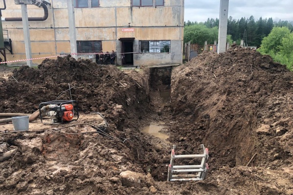 Траншея, в которой погиб человек Траншея, в которой погиб человек