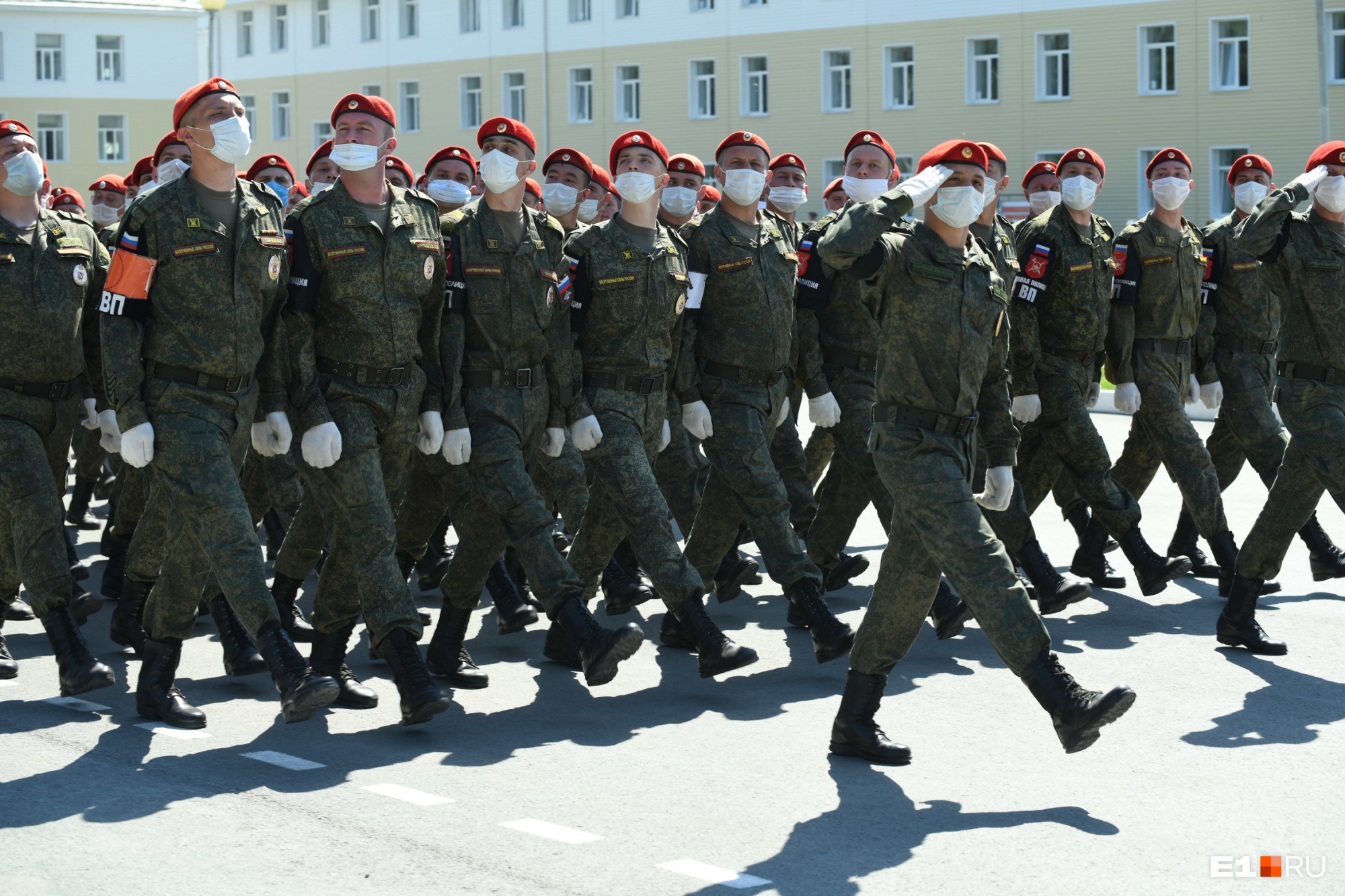 Военные объяснили порядок проведения парада Победы в Екатеринбурге