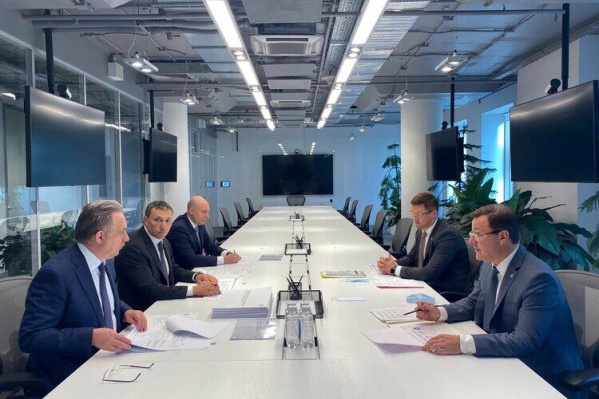 Двусторонняя встреча губернатора и Виталия Мутко состоялась в Москве Двусторонняя встреча губернатора и Виталия Мутко состоялась в Москве