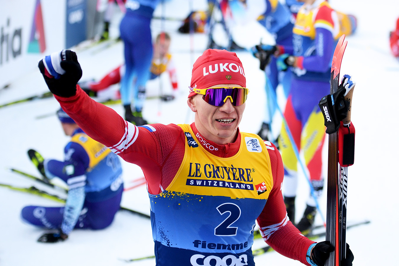 Уральский лыжник Александр Большунов выиграл марафон на Кубке мира в Норвегии