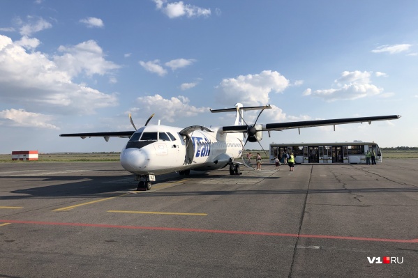 Рейсы в Сочи выполняются турбовинтовым ATR-72 Рейсы в Сочи выполняются турбовинтовым ATR-72