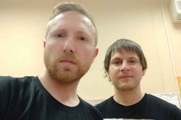Алексей Назаров и Алексей Сергеев на освидетельствовании Алексей Назаров и Алексей Сергеев на освидетельствовании