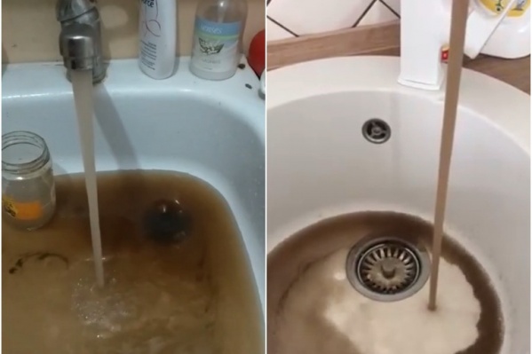 Вот такой водой вынуждены пользоваться антипинцы Вот такой водой вынуждены пользоваться антипинцы