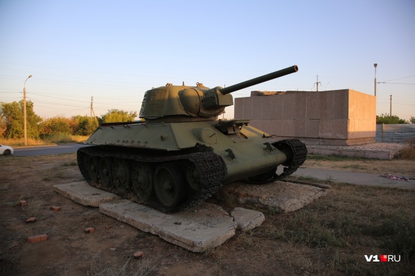 Т-34 покинул привычную площадку Т-34 покинул привычную площадку