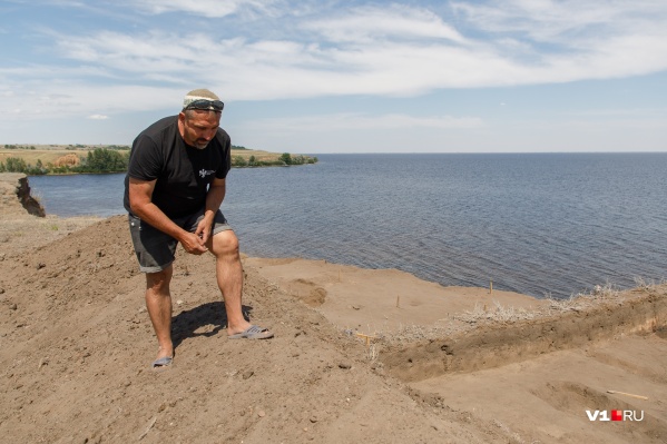 Археолог Евгений Гончаров больше 20 лет копает на Водянском Городище Археолог Евгений Гончаров больше 20 лет копает на Водянском Городище 