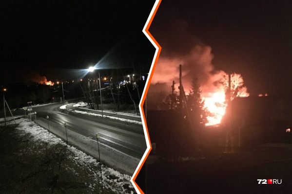 Очевидцы с сообщением о сильном пожаре позвонили в службу спасения за полчаса до полуночи Очевидцы с сообщением о сильном пожаре позвонили в службу спасения за полчаса до полуночи