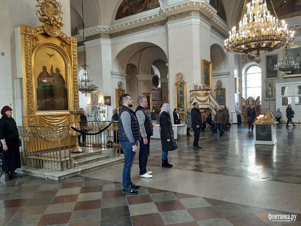 Утренняя служба в Спасо-Преображенском соборе
