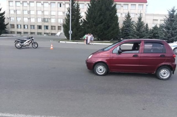 У мотоциклиста не было прав У мотоциклиста не было прав