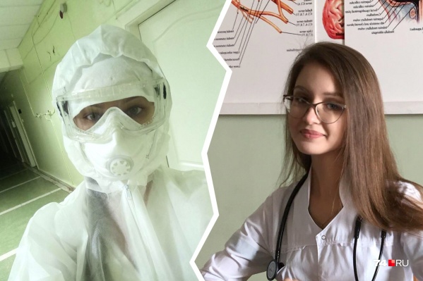 Студентка ЮУГМУ Инга Каюмова второй месяц работает в «красной» зоне Студентка ЮУГМУ Инга Каюмова второй месяц работает в «красной» зоне