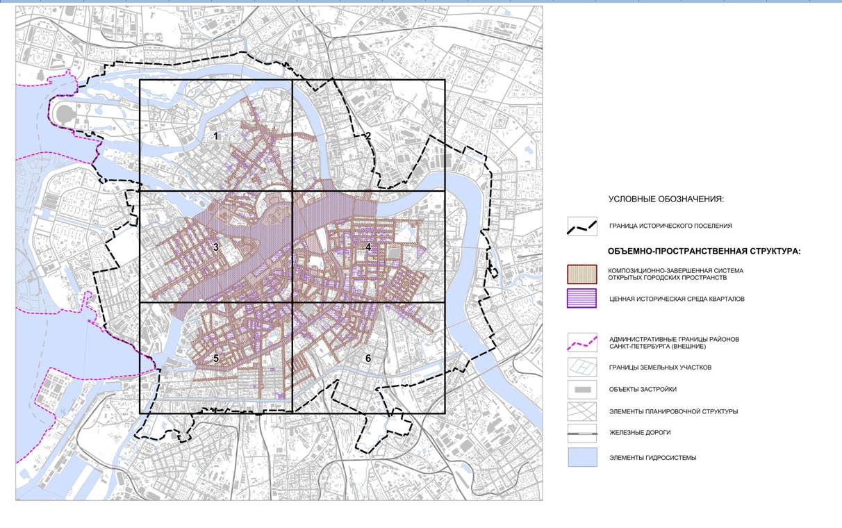 Карта градостроительный план санкт петербурга