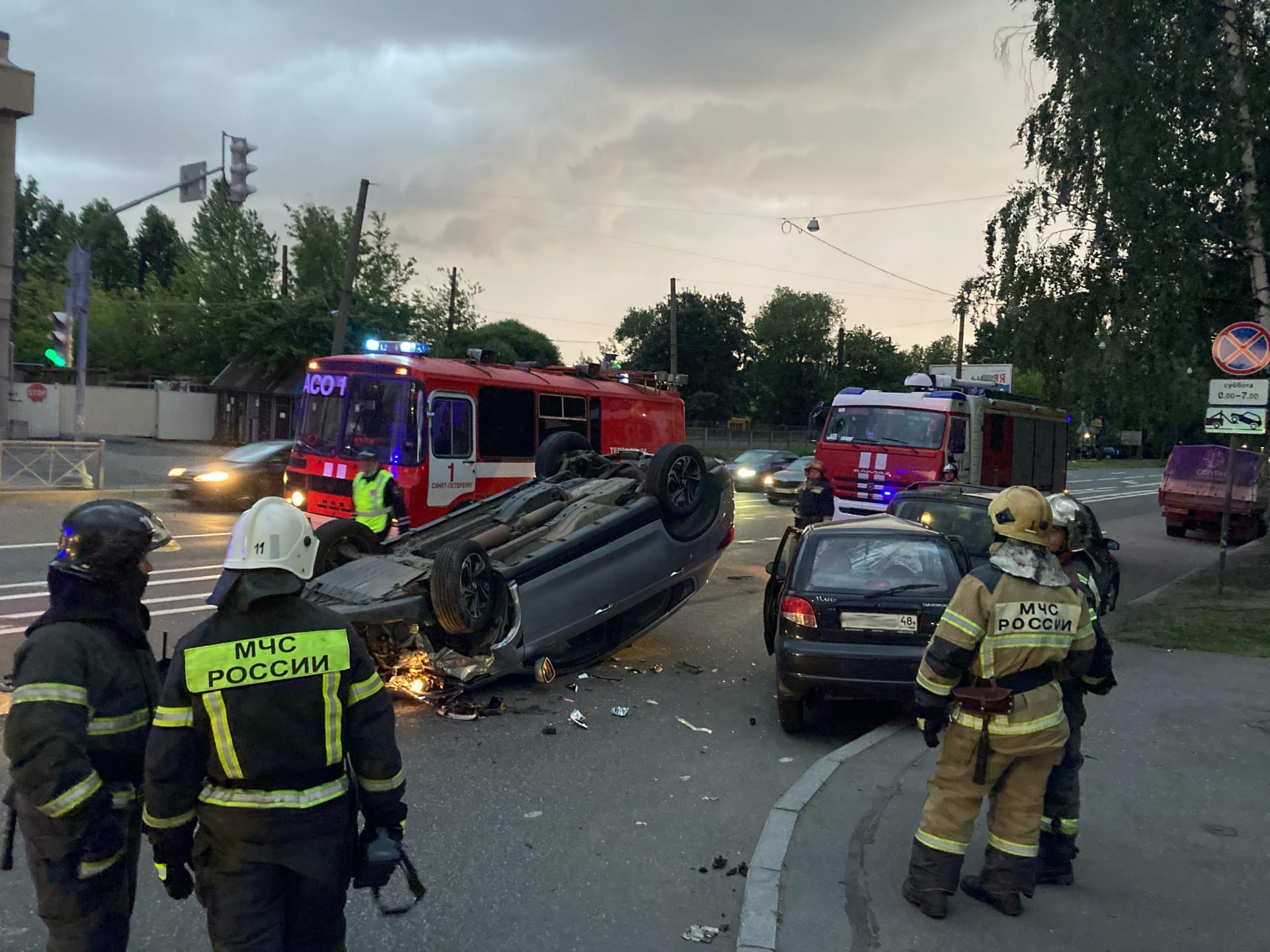 Горит перекресток воронеж