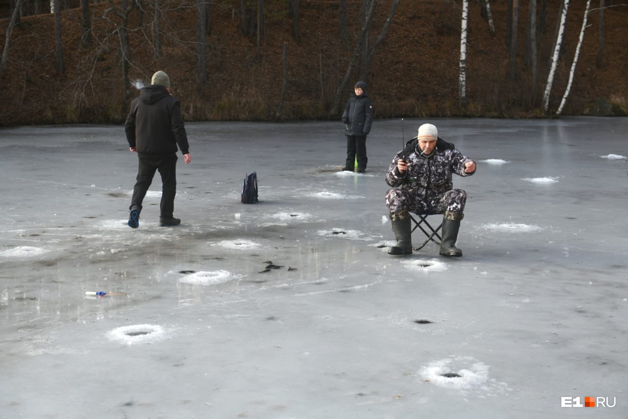 В Екатеринбурге открыли сезон зимней рыбалки