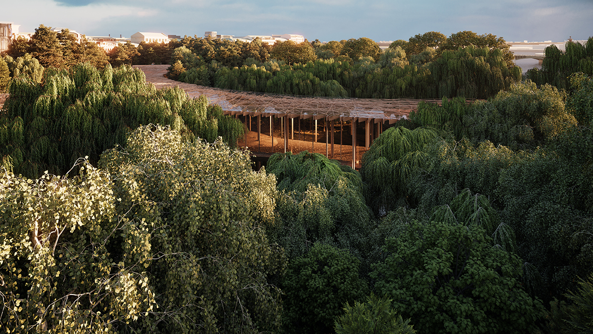 Kengo Kuma and Associates (Франция) и Vladimir Djurovic Landscape Architecture (Ливан), а также BuroHappold Central Europe<br>