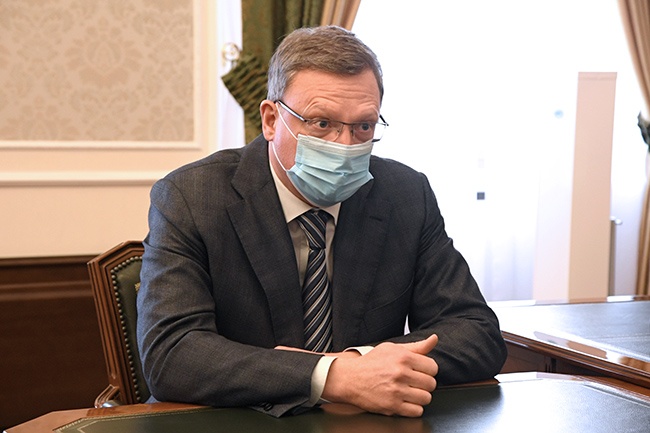 Губернатор Омской области Александр Бурков Губернатор Омской области Александр Бурков
