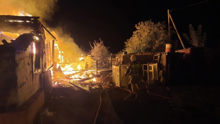 В Волгоградской области неходячий инвалид погиб на пожаре