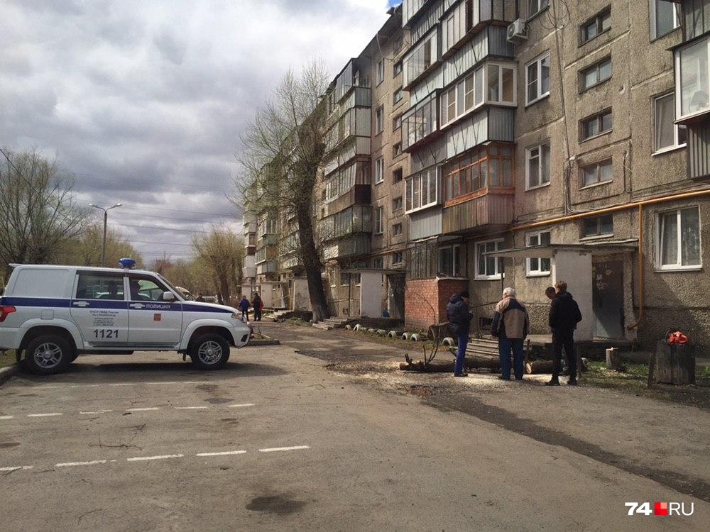 На вырубку приехала патрульно-постовая служба На вырубку приехала патрульно-постовая служба