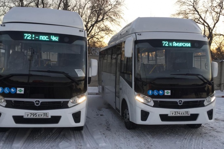 Метановые автобусы работают на маршрутах <nobr class="_">№ 47</nobr> и <nobr class="_">№ 72</nobr>