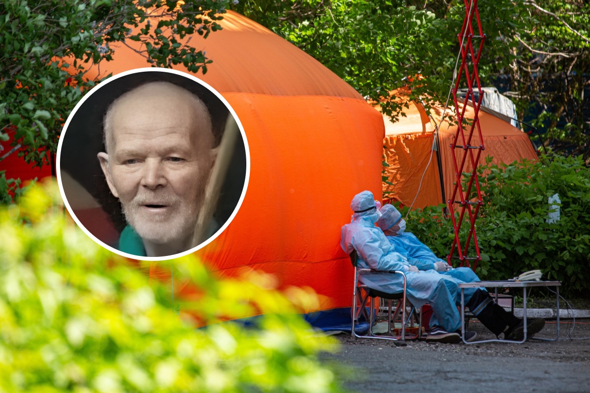 В Новосибирске объявлен поиск мужчины, который ушёл из палаточного лагеря возле ковидного госпиталя и пропал