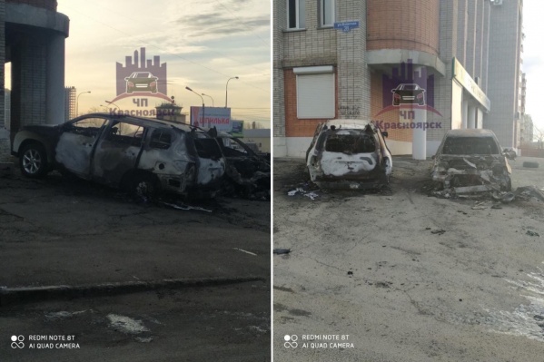Машины подожгли намеренно Машины подожгли намеренно 