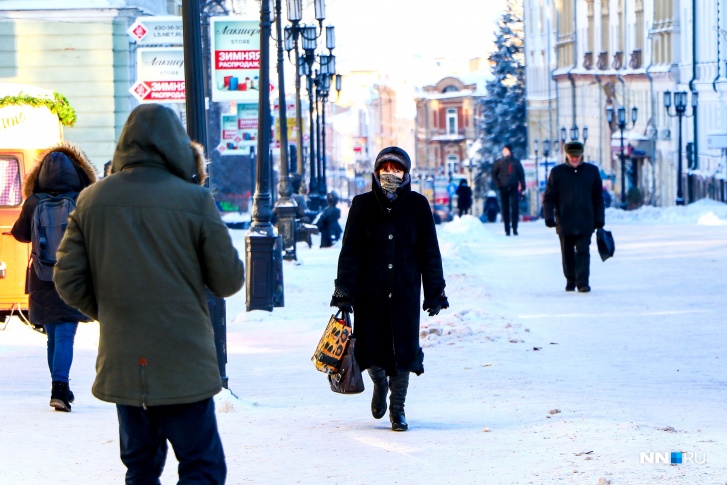 В ближайшие дни нижегородцам стоит одеваться теплее — при таких температурах очень просто получить переохлаждение