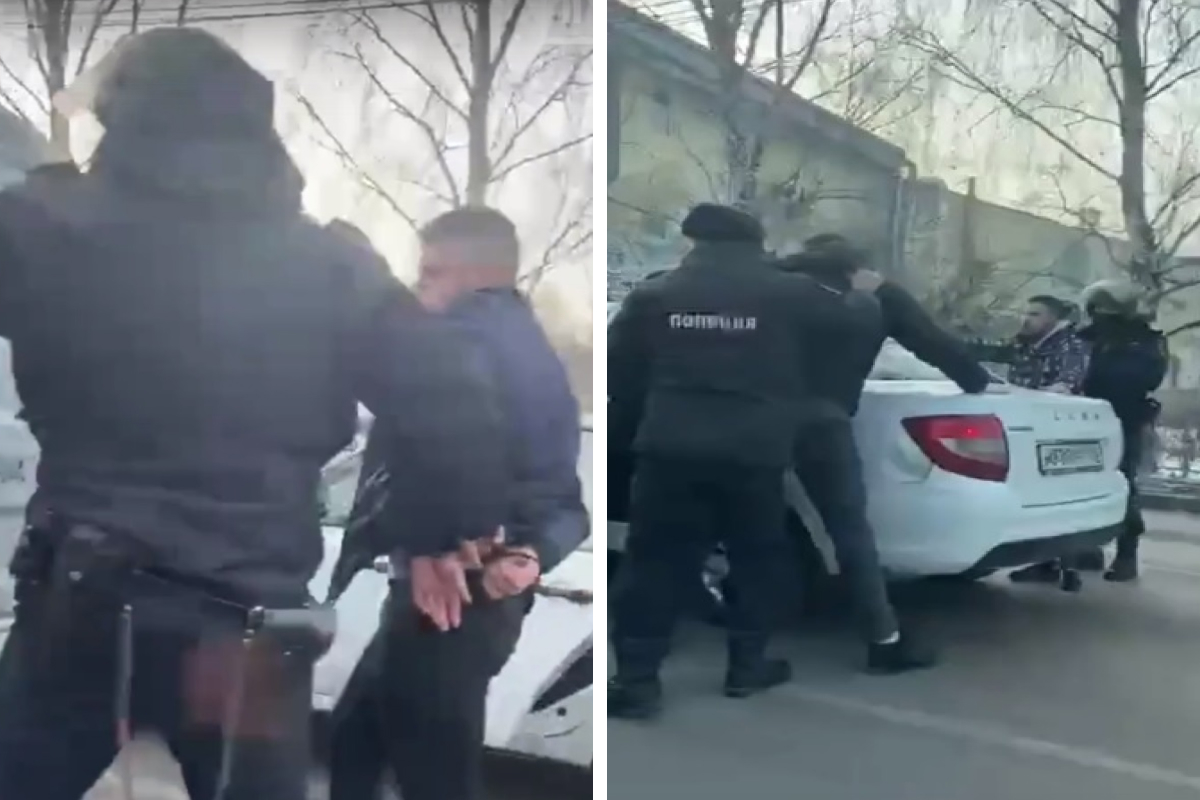 В Екатеринбурге силовики остановили Lada и заковали в наручники водителя. Рассказываем, что произошло