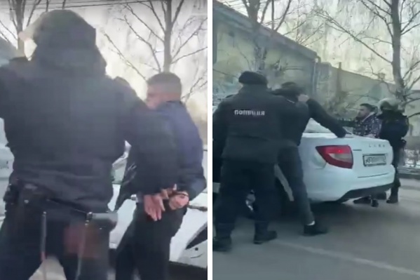 Мужчину задержали Мужчину задержали