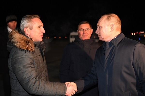 Путин и Моор встретились сегодня в Тобольске Путин и Моор встретились сегодня в Тобольске
