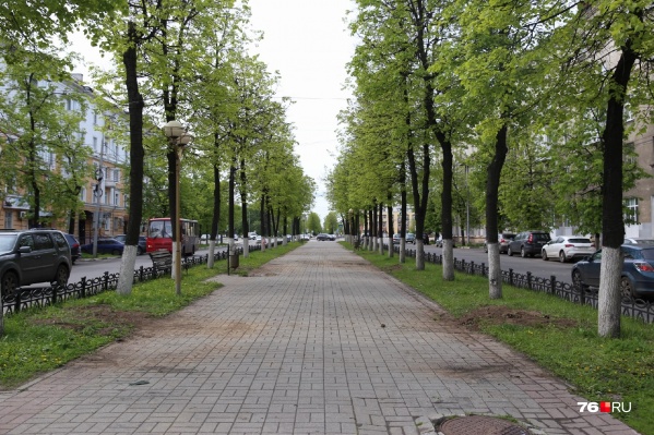 Проспект Ленина опустел Проспект Ленина опустел 