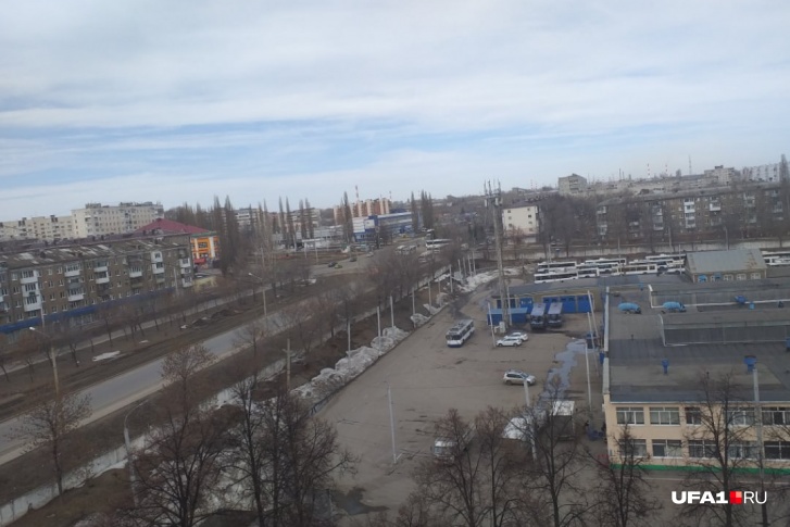 Так выглядит Уфа из окна высотки