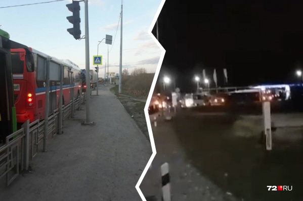 После смены автобусы едут на единственную в городе метановую заправку После смены автобусы едут на единственную в городе метановую заправку