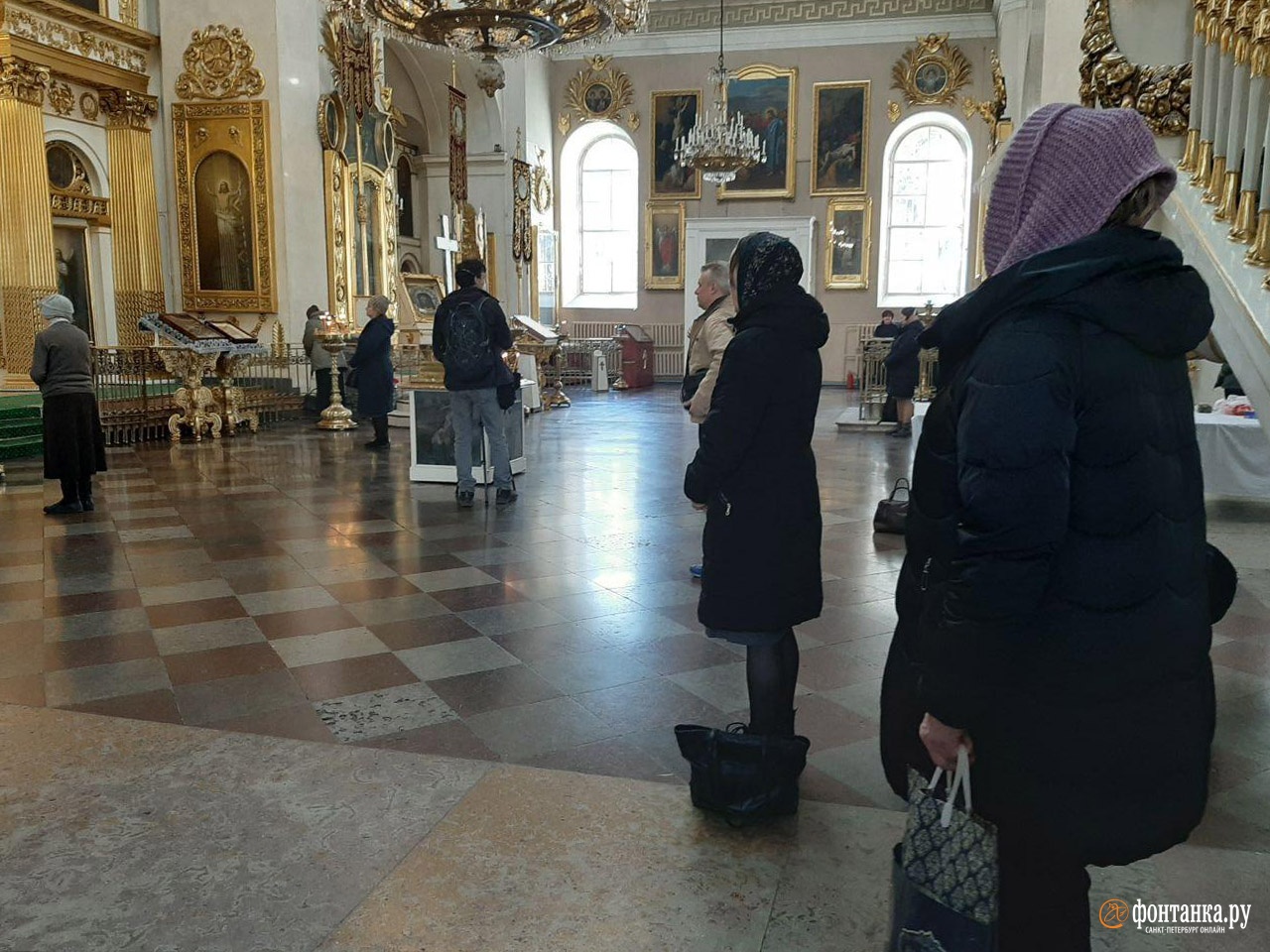 Утренняя служба в Спасо-Преображенском соборе