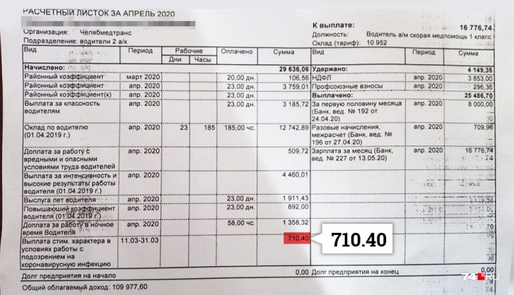 Выплаты водителям скорых 2024