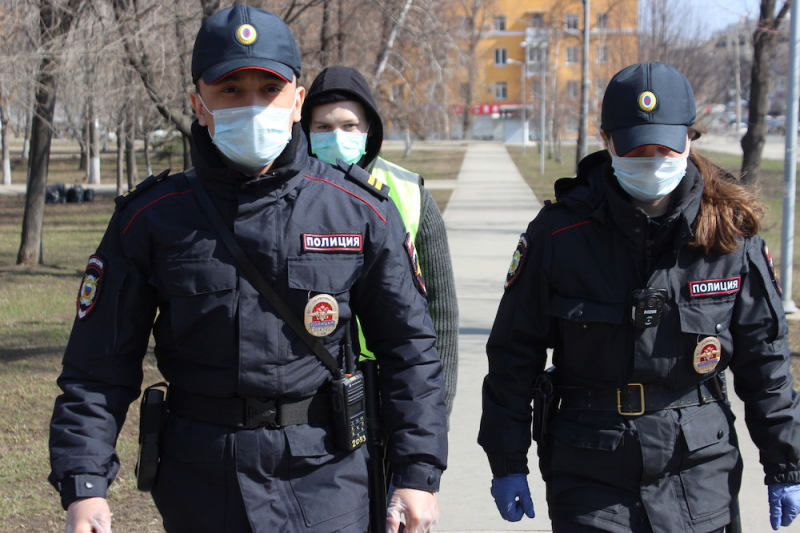 В Самаре полицейские проверят прохожих на соблюдение режима самоизоляции