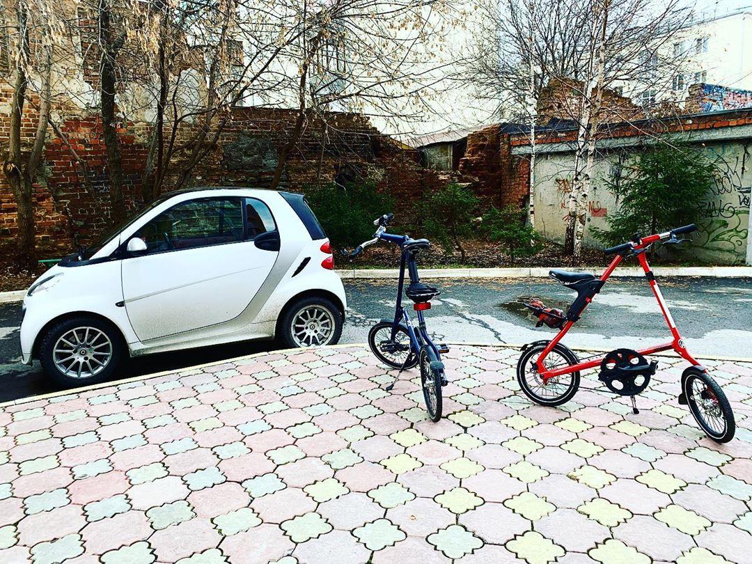 Это складные велосипеды Strida Это складные велосипеды Strida
